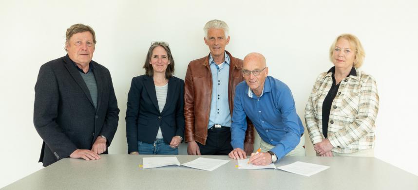 Erasmus MC - ondertekening contract - onderzoek myeloom - Onderzoekfonds Hematon