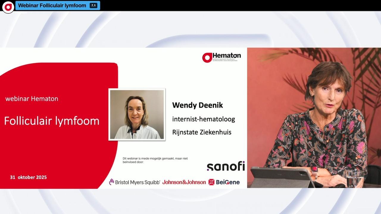Webinar folliculair lymfoom
